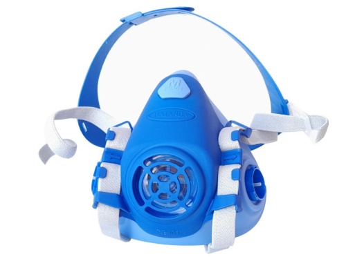 Semimáscara Azul Silicona 5344