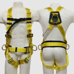 Arnés 3 puntos, anticaídas dorsal + sujeción y posicionamiento en cintura